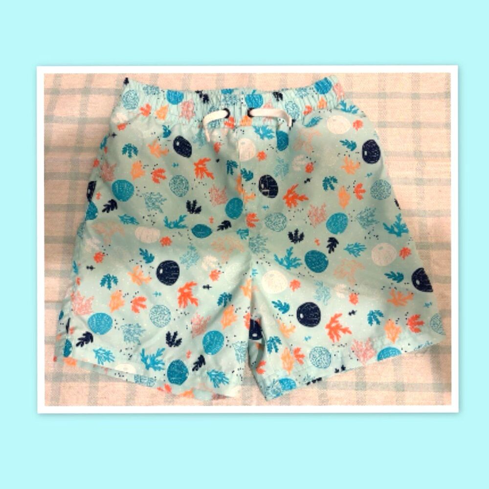 Toddler Boy “Making Waves” Swim Trunks ~ Size 3T